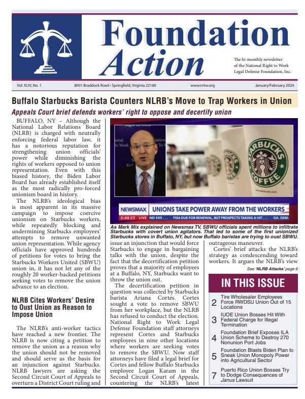 Foundation Action September October 2023 Issue Cover